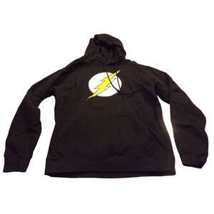 DC Comics Delta Fleece Hoodie Men Sz M The Flash Super Hero Big Graphic Long Sle
